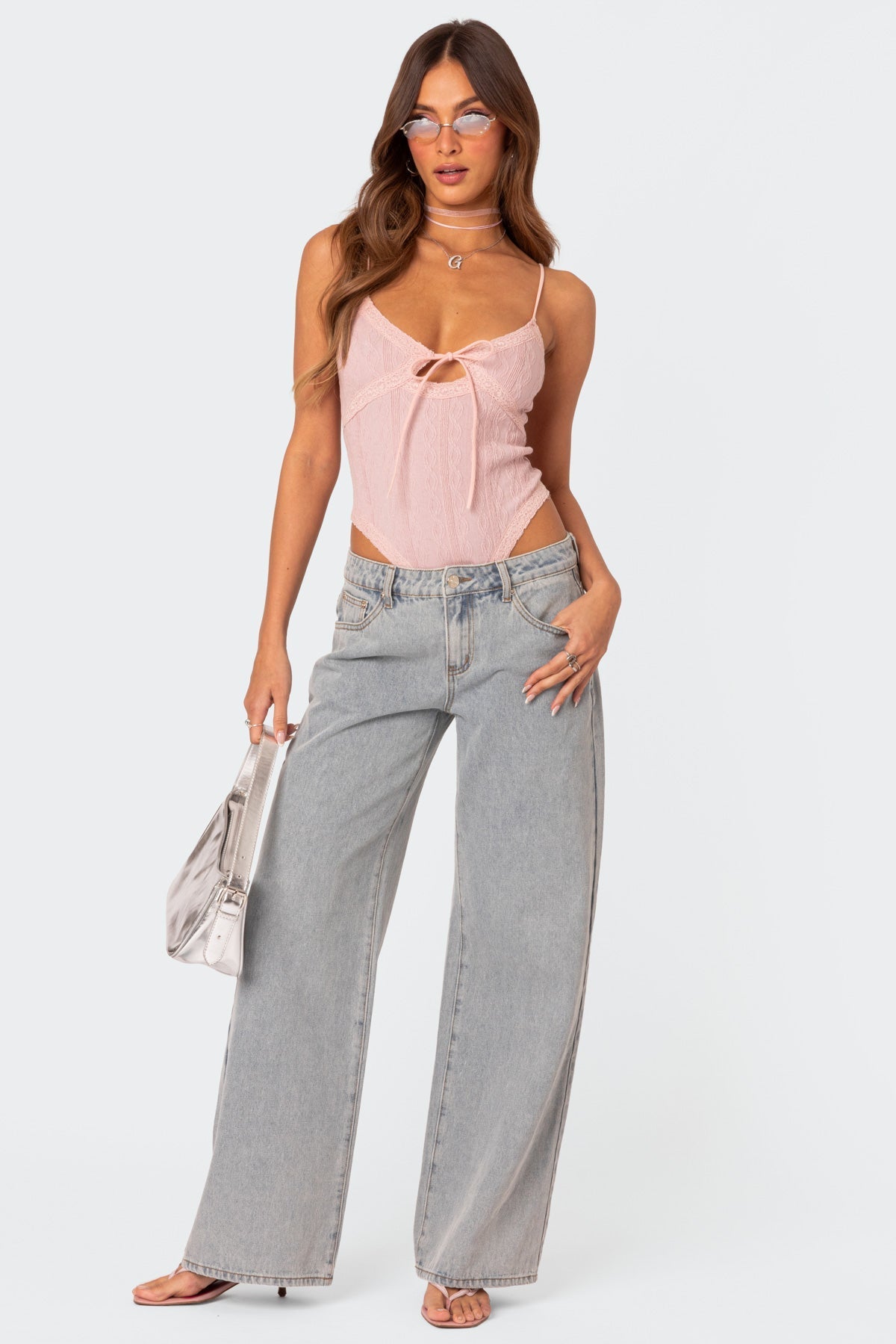 JOELLE | Bow Tie Jeans