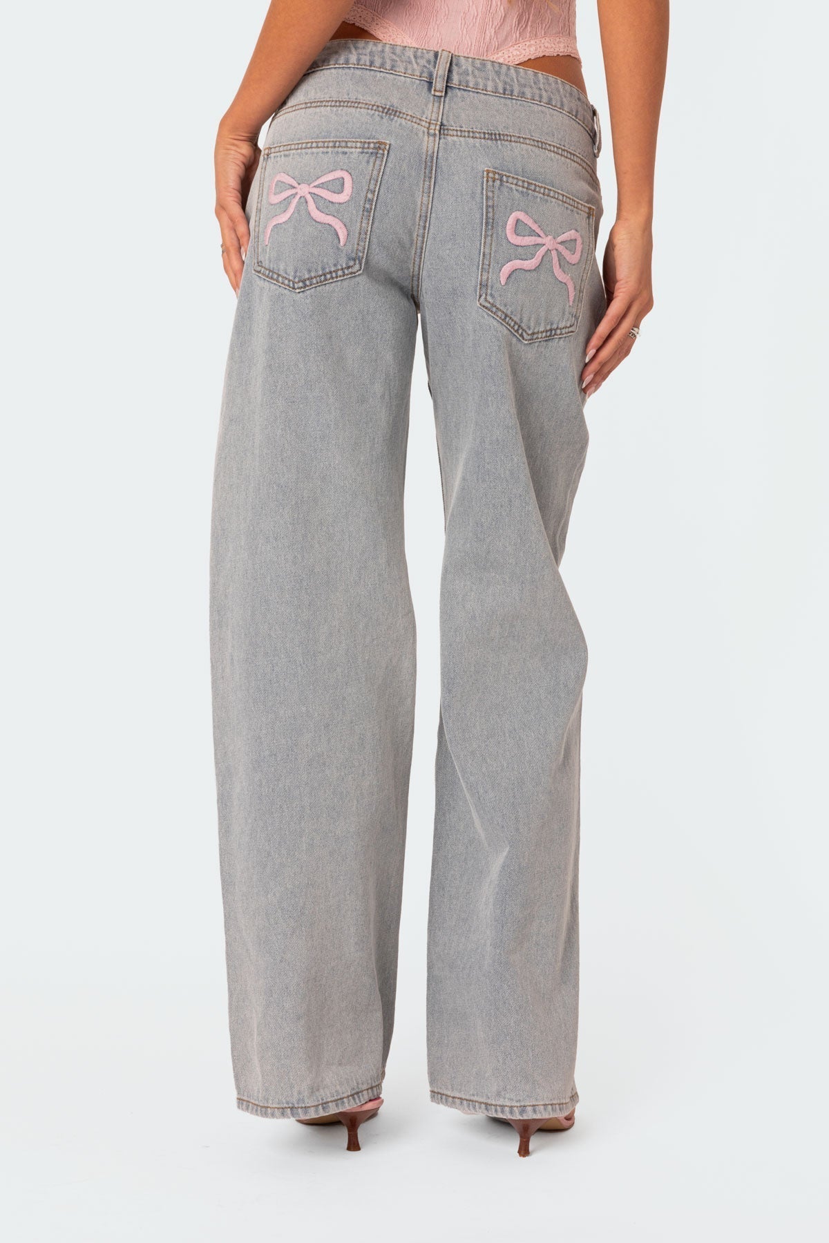 JOELLE | Bow Tie Jeans