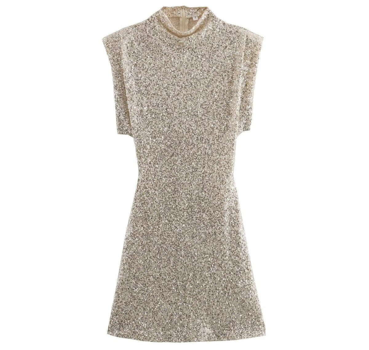 Grace - Trendy Glitter Jurk